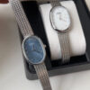 Minimalist Mother of Pearl Oval Face Bracelet Watch