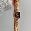 Classic Gold Brown Square Face Women’s Watch