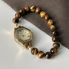 Handmade Natural Stone Tiger’s Eye Watch for Women