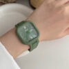 Colorful Square Face Bracelet Women's Watch