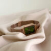 Dainty Green Small Square Face Women’s Watch