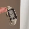 Dainty White Rectangle Women's Watch