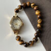 Handmade Natural Stone Tiger’s Eye Watch for Women