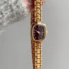 Classic Gold Brown Square Face Women’s Watch