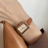 Minimalist Style Brown/Black Square Women’s Watch