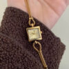 Minimalist Style Gold/Silver Square Face Bracelet Watch
