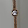 Minimalist Style Square Face Gold Bracelet Ladies Watch