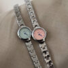Dainty Round Face Stainless Steel Women's Watch