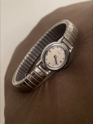 Classic Silver Oval Bracelet Watch for Women Small Face Ladies Watch for Petite Wrist