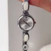 Chic Silver Watch Round Face Women's Watch