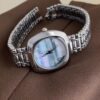 Blue Mother of Pearl Square Face Bracelet Watch