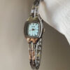 Minimalist Blue Square Face Watch for Women