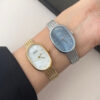 Minimalist Mother of Pearl Oval Face Bracelet Watch