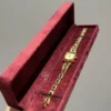 Vintage Emerald Velvet Watch Gift Box