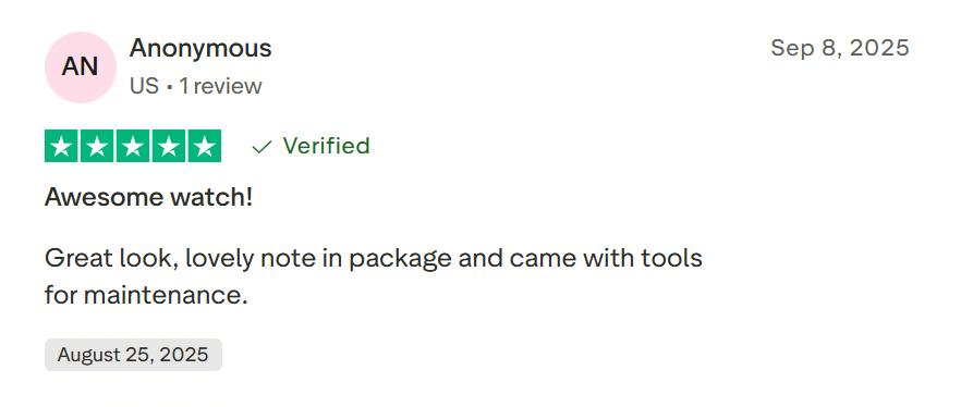 GEDI Watch customers reviews