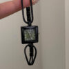 Minimalist Style Black and Green Square Face Bracelet Watch