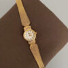 Chic Mother of Pearl Gold/Silver Round Face Wristwatch