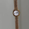 Minimalist Style Square Face Gold Bracelet Ladies Watch