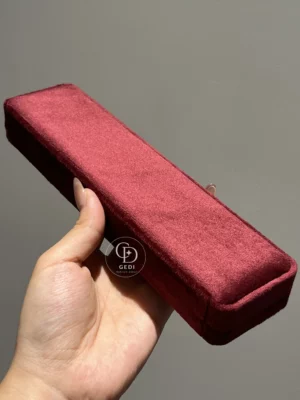 Vintage Emerald Velvet Watch Gift Box