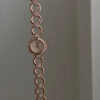 Dainty Rose Gold Round Face Watch for Women