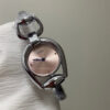 Chic Pink/Gold Irregular Dial Watch for Women