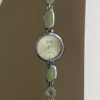 Chic Green/Pink Round Face Watch for Women