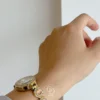 Vintage Style Natural Cat's Eye Stone Bracelet Watch