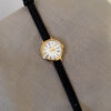 Classic Brown/Black Round Face Leather Watch