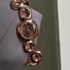 Chic Purple/White/Grey Irregular Bracelet Watch
