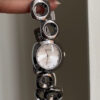 Chic Purple/White/Grey Irregular Bracelet Watch