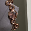 Chic Purple/White/Grey Irregular Bracelet Watch
