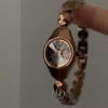 Chic Brown Small Face Watch for Women