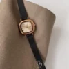 Minimalist Square Face Black Bracelet Watch