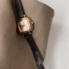 Minimalist Square Face Black Bracelet Watch
