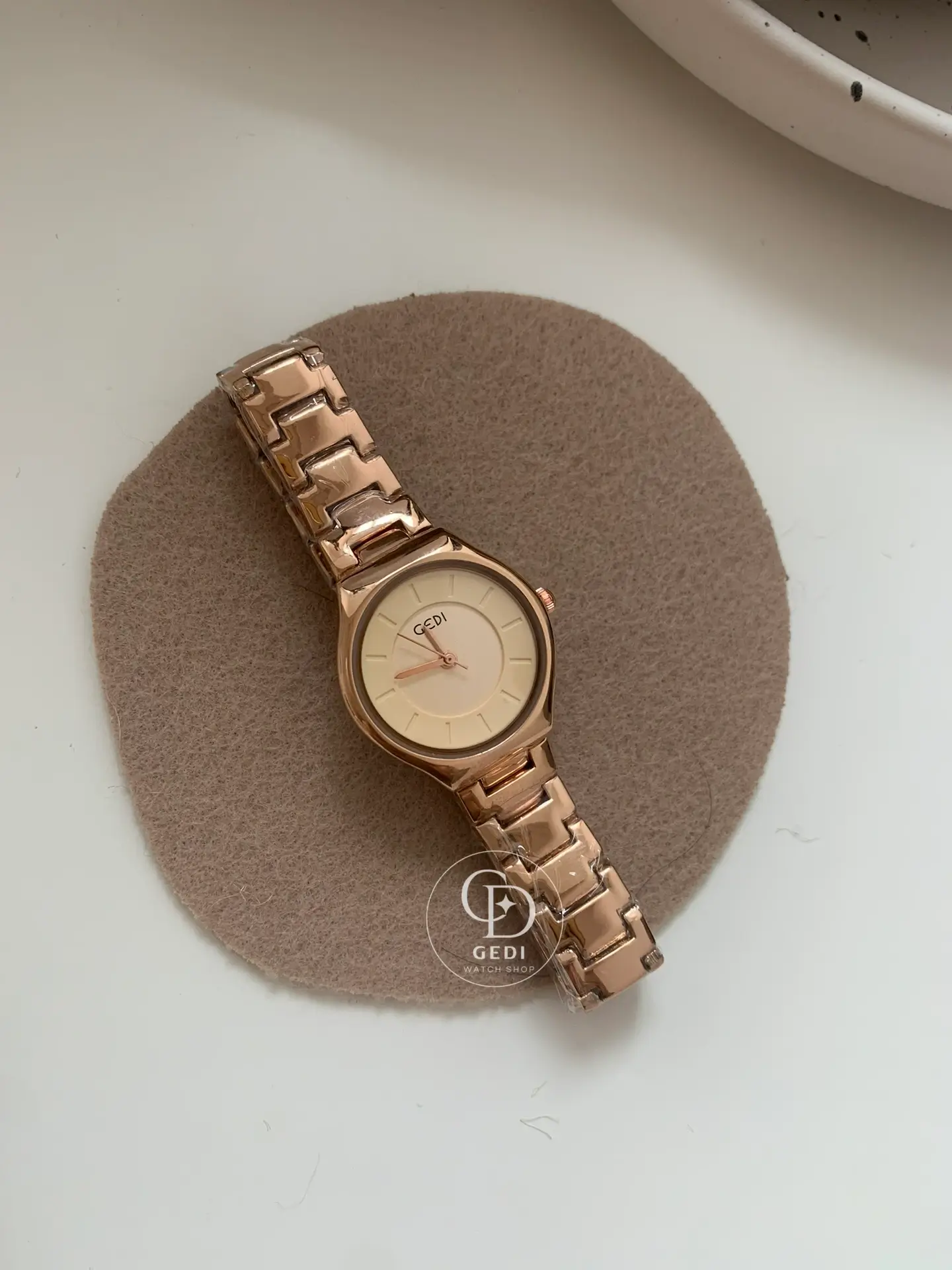 Rose Gold Watches for Women Stainless Steel Watch Bracelet