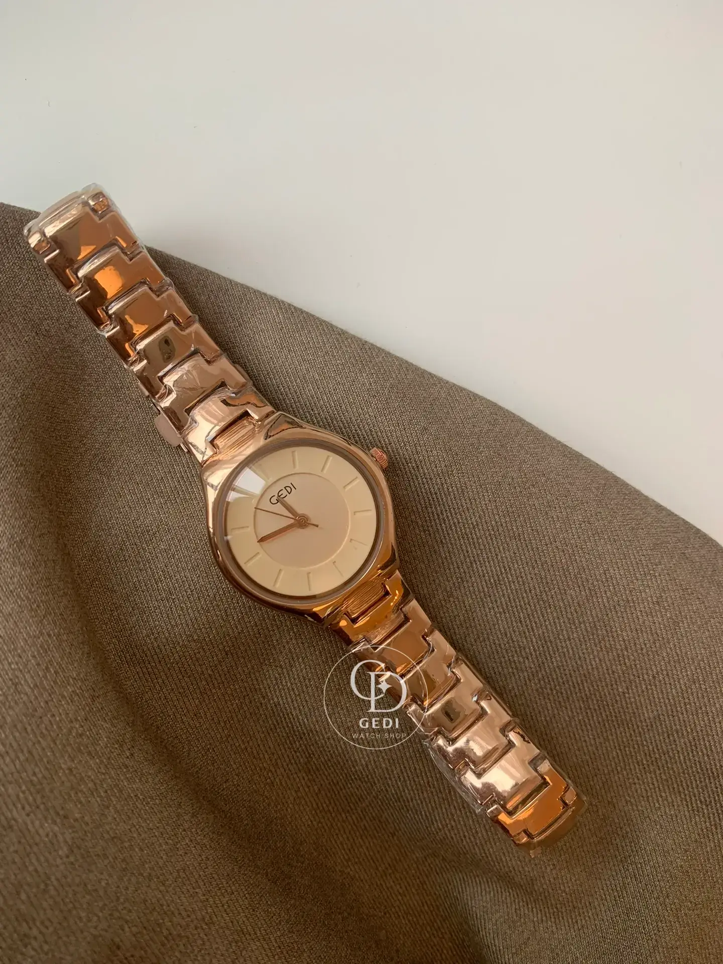 Rose Gold Watches for Women Stainless Steel Watch Bracelet