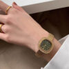 Chic Gold/Silver Square Fringe Stainless Steel Watch