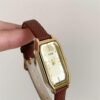 Vintage Style Rectangle Gold Ladies Watch