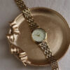 Chic Style Gold/Silver Round Bracelet Ladies Watch