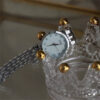 Chic Style Gold/Silver Round Bracelet Ladies Watch