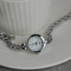 Vintage Style Gold/Silver Round Bracelet Watch