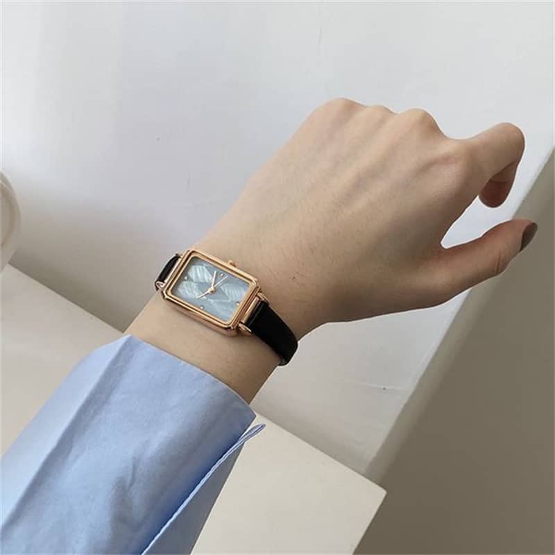 Minimalist Style Brown/Black Square Women’s Watch