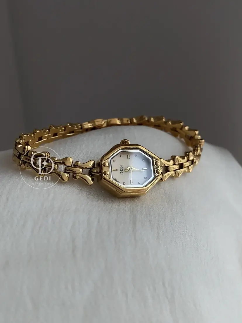 Vintage Ladies Gold Watches Small Face Women's Watch