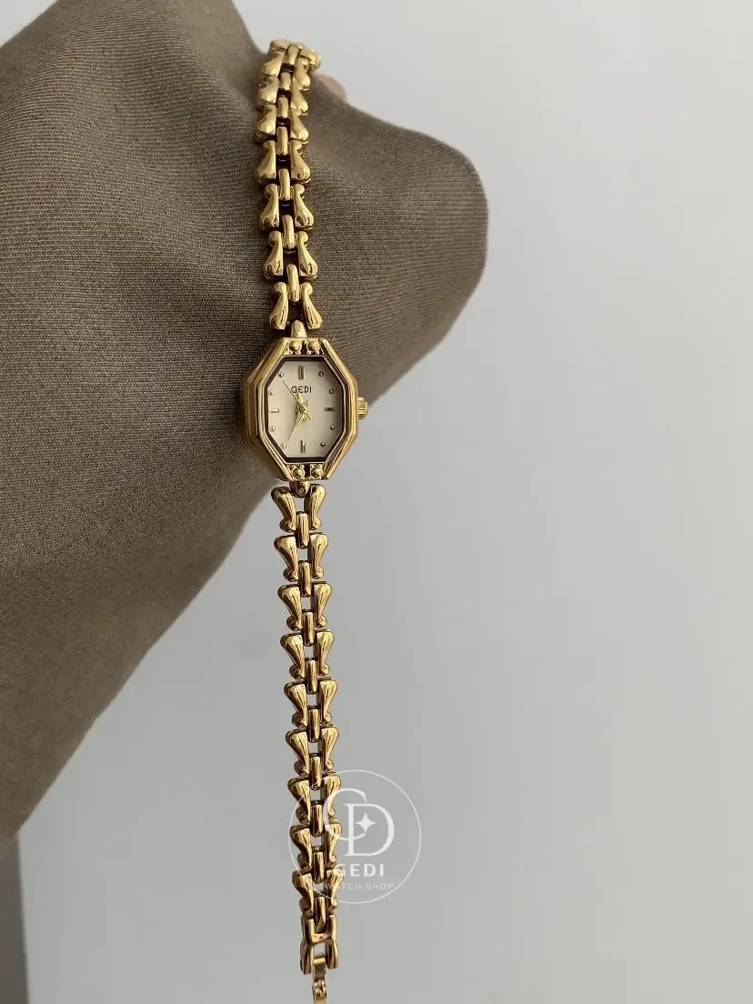 Vintage Ladies Gold Watches Small Face Women's Watch