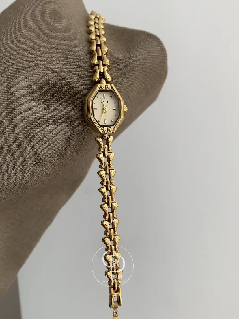 Vintage Ladies Gold Watches Small Face Women's Watch