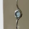 Silver Watch for Petite Wrist Vintage Roman Numeral Women's Watch