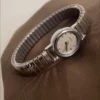 Classic Silver Oval Bracelet Watch for Women Small Face Ladies Watch for Petite Wrist