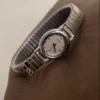 Classic Silver Oval Bracelet Watch for Women Small Face Ladies Watch for Petite Wrist