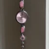 Handmade Pink Bracelet Women's Watch Pink Dial Watch