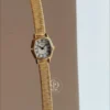Vintage-inspired Hexagon Face Ladies Watch Classic Roman Numeral Gold Bracelet Watch for Women